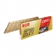 D.I.D Kette 520ERT3, gold/gold, 118 Glieder